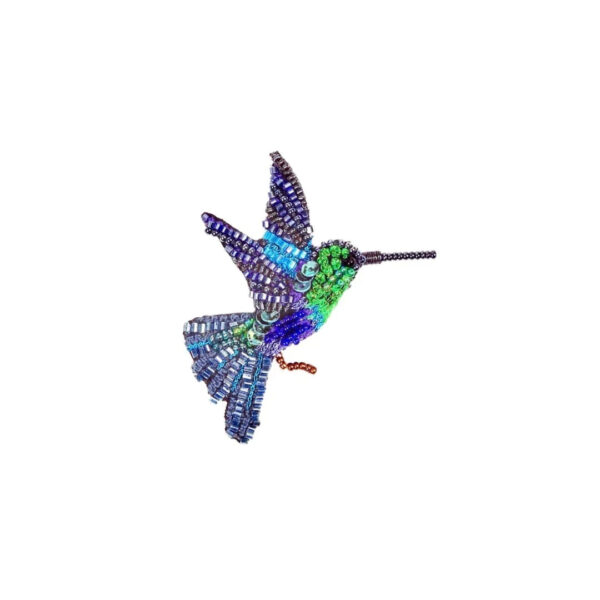 Broche Colibri volant