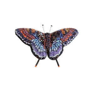 Broche Papillon Purple