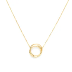 Collier double anneau