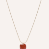 Collier pierre Jaspe rouge