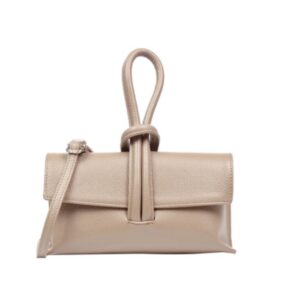 Sac Goutte en cuir Beige