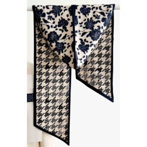 Twilly laine et soie Pied de Poule