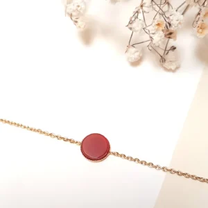 Bracelet Carole Cornaline